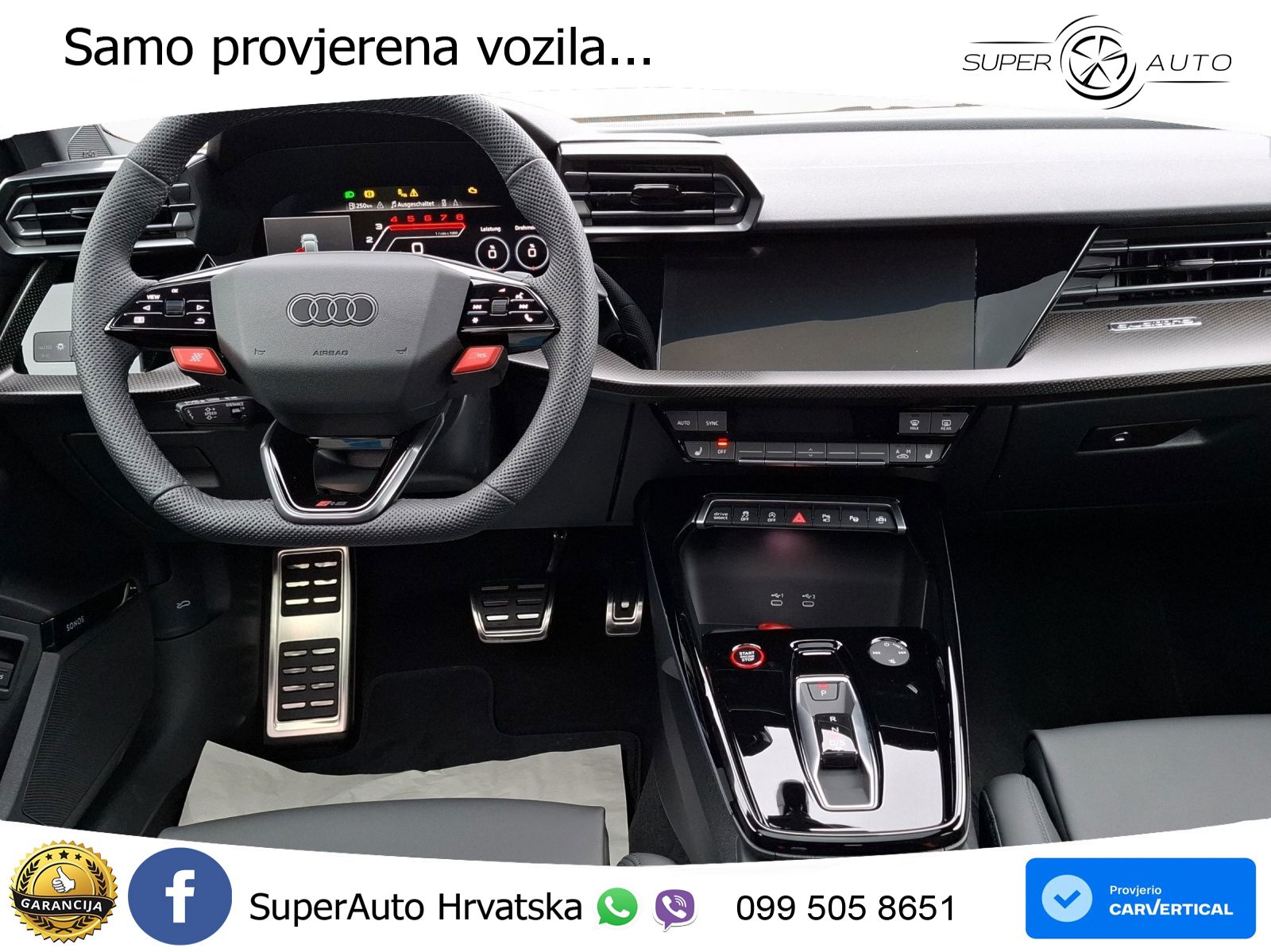Audi RS3 Sportback 2.5 TFSI (400 KS) quattro S tronic LED+GR SJED+ACC