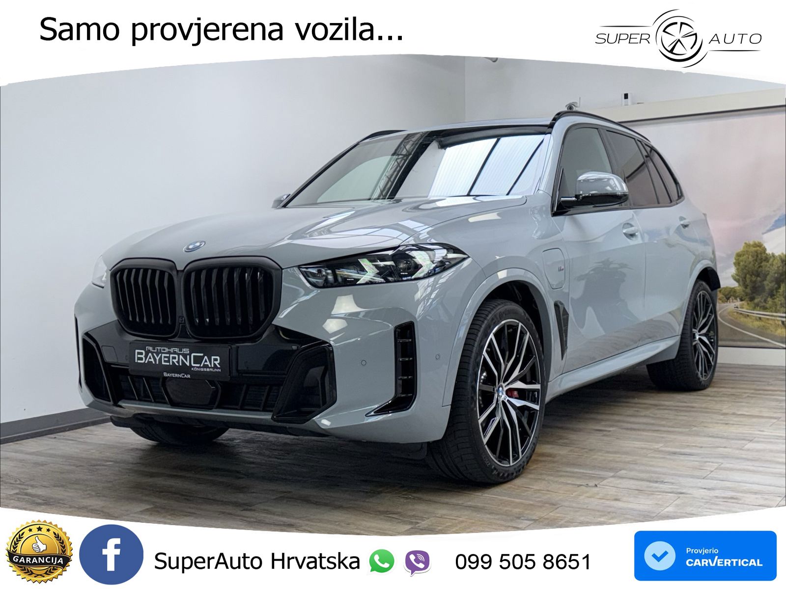 BMW X5 50e (490 KS) xDrive Steptronic LED+GR SJED+ACC