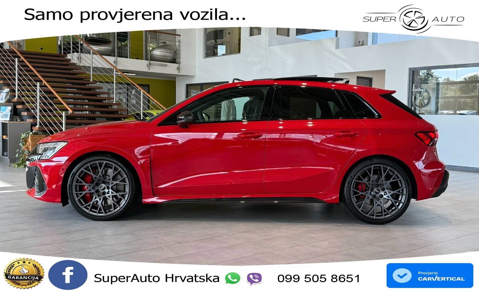 Audi RS3 Sedan 2.5 TFSI (400 KS) quattro S tronic LED+GR SJED+ACC