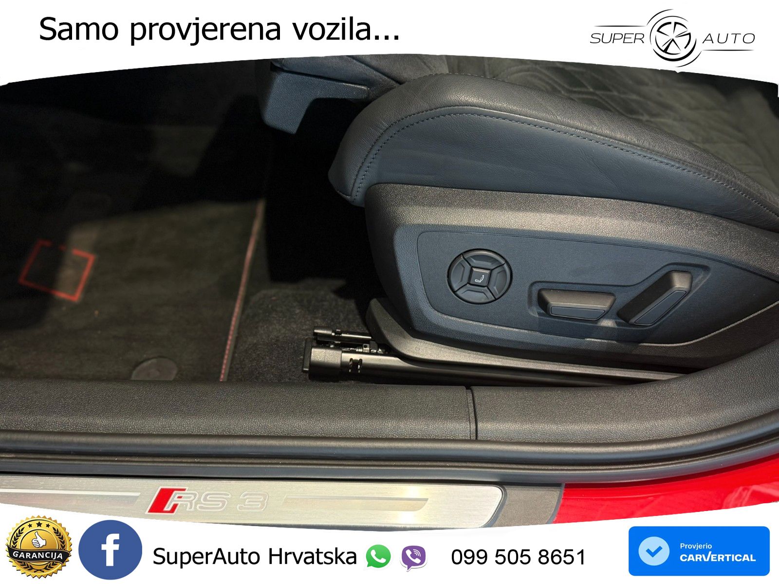 Audi RS3 Sedan 2.5 TFSI (400 KS) quattro S tronic LED+GR SJED+ACC