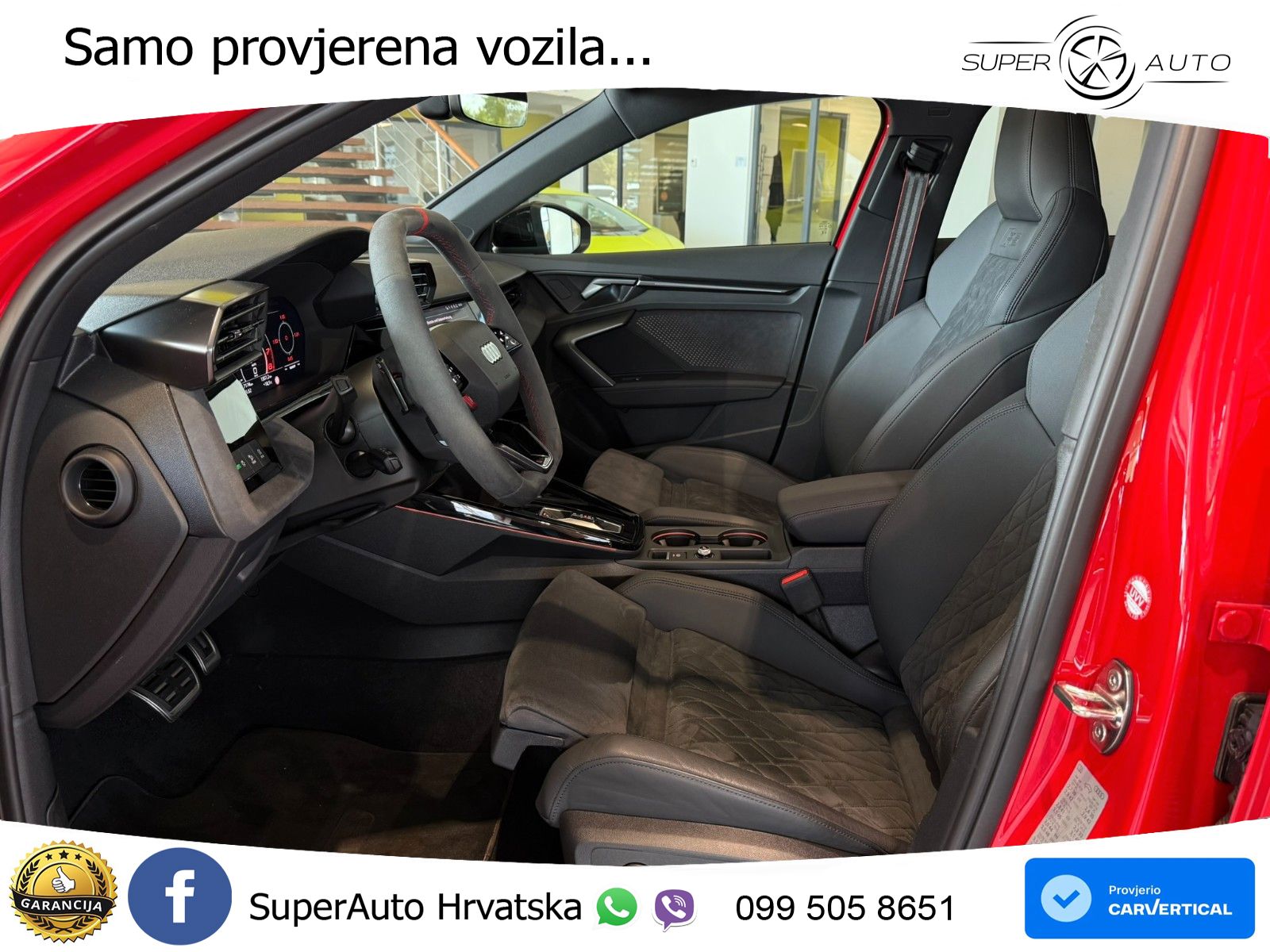 Audi RS3 Sedan 2.5 TFSI (400 KS) quattro S tronic LED+GR SJED+ACC