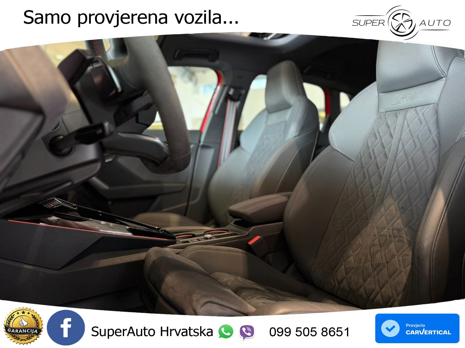 Audi RS3 Sedan 2.5 TFSI (400 KS) quattro S tronic LED+GR SJED+ACC