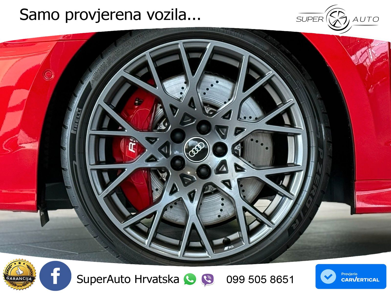 Audi RS3 Sedan 2.5 TFSI (400 KS) quattro S tronic LED+GR SJED+ACC