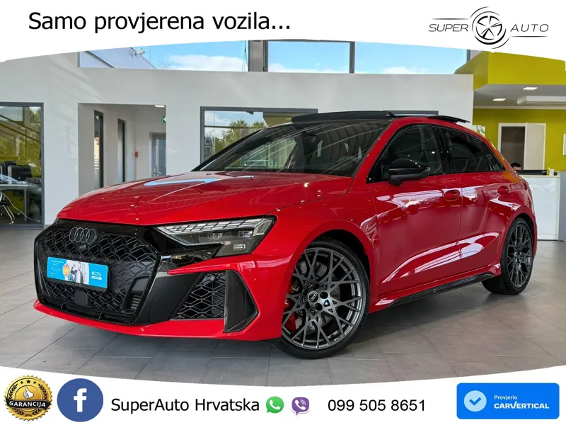 Audi RS3 Sedan 2.5 TFSI (400 KS) quattro S tronic LED+GR SJED+ACC