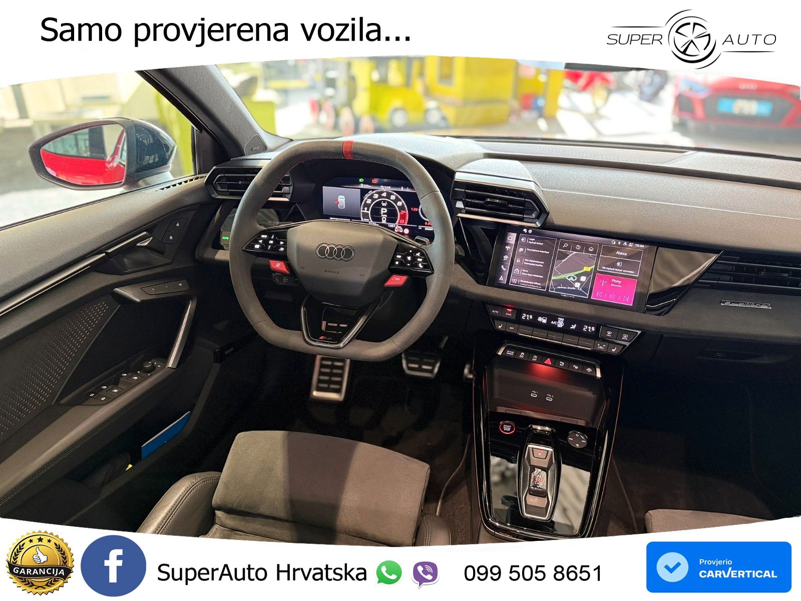 Audi RS3 Sedan 2.5 TFSI (400 KS) quattro S tronic LED+GR SJED+ACC