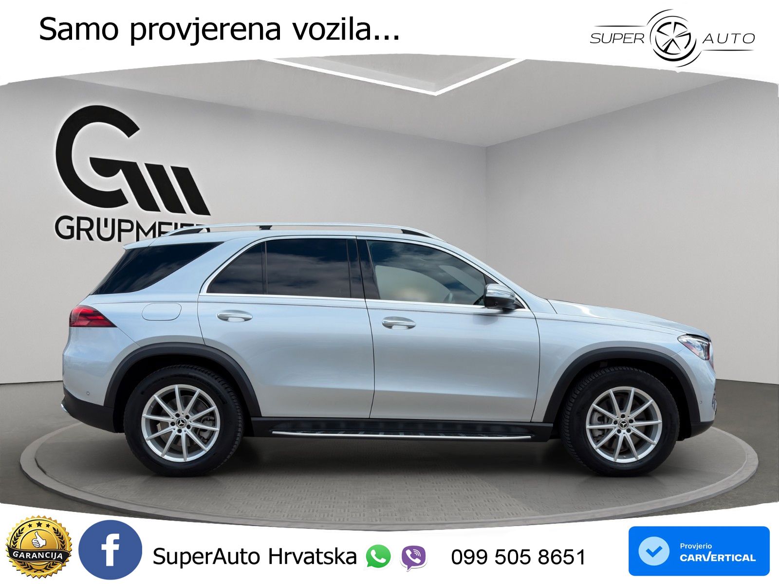 Mercedes GLE 450 3.0 (381 KS) EQ Boost 4MATIC 9G-TRONIC LED+GR SJED+ACC