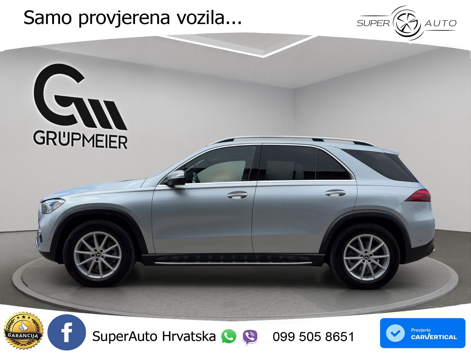 Mercedes GLE 450 3.0 (381 KS) EQ Boost 4MATIC 9G-TRONIC LED+GR SJED+ACC