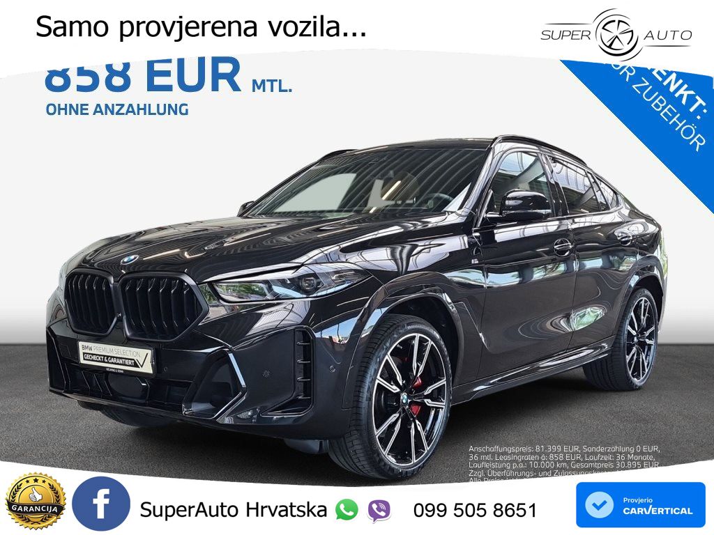 BMW X6 40d (352 KS) xDrive Steptronic M Sport LED+GR SJED+ACC