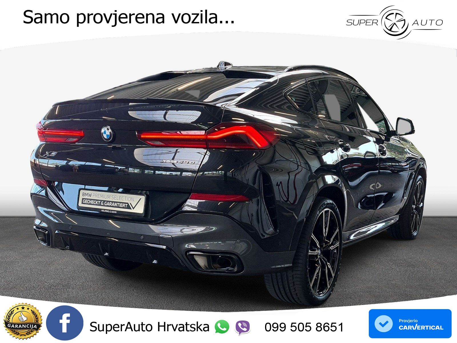 BMW X6 40d (352 KS) xDrive Steptronic M Sport LED+GR SJED+ACC