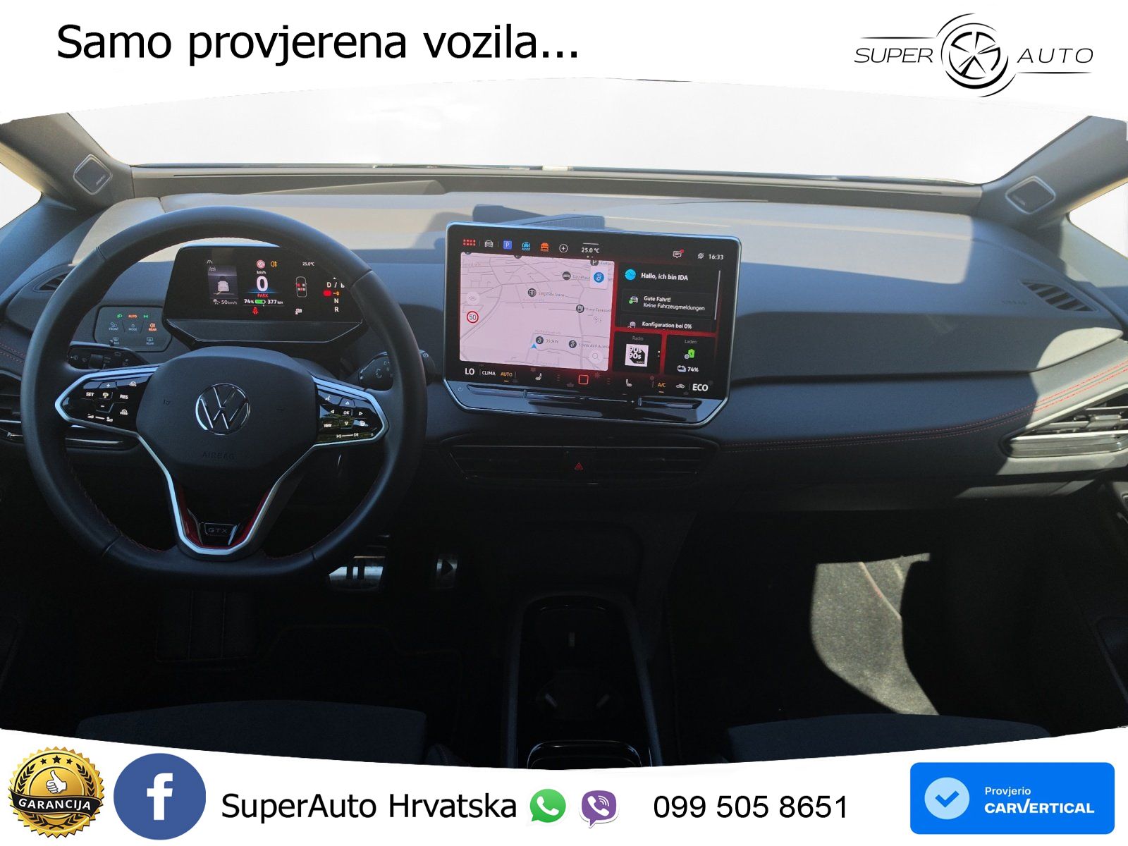 Volkswagen ID.3 GTX Performance 84 kWh (326 KS) LED+GR SJED+ACC