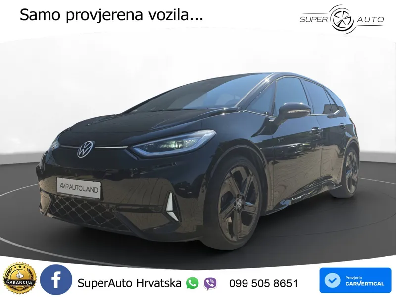 Volkswagen ID.3 GTX Performance 84 kWh (326 KS) LED+GR SJED+ACC