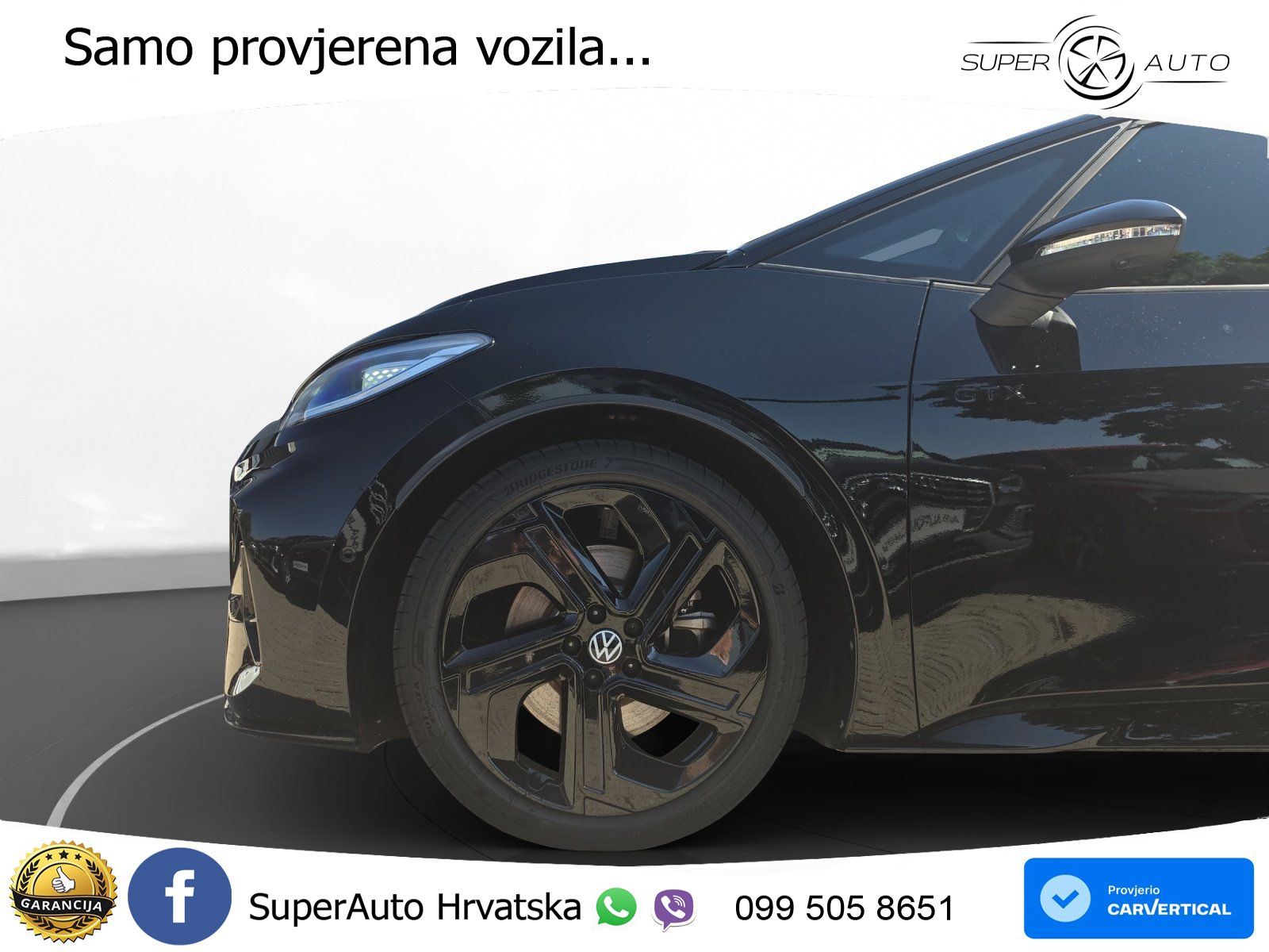 Volkswagen ID.3 GTX Performance 84 kWh (326 KS) LED+GR SJED+ACC