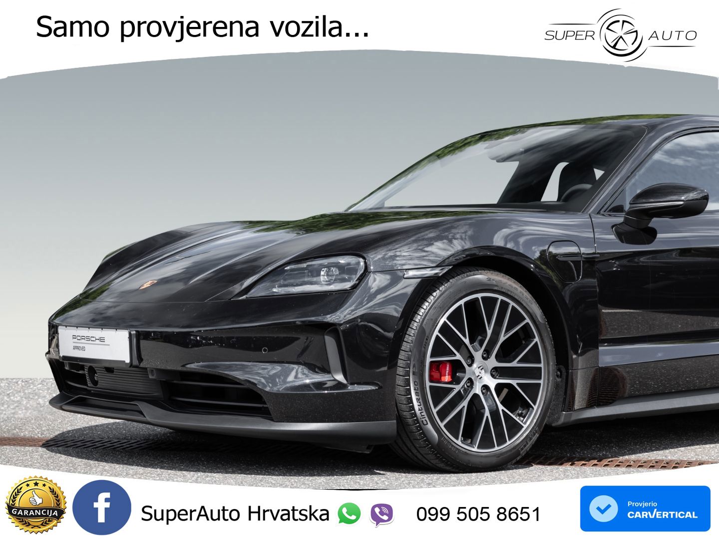 Porsche Taycan 4S 105 kWh (598 KS)