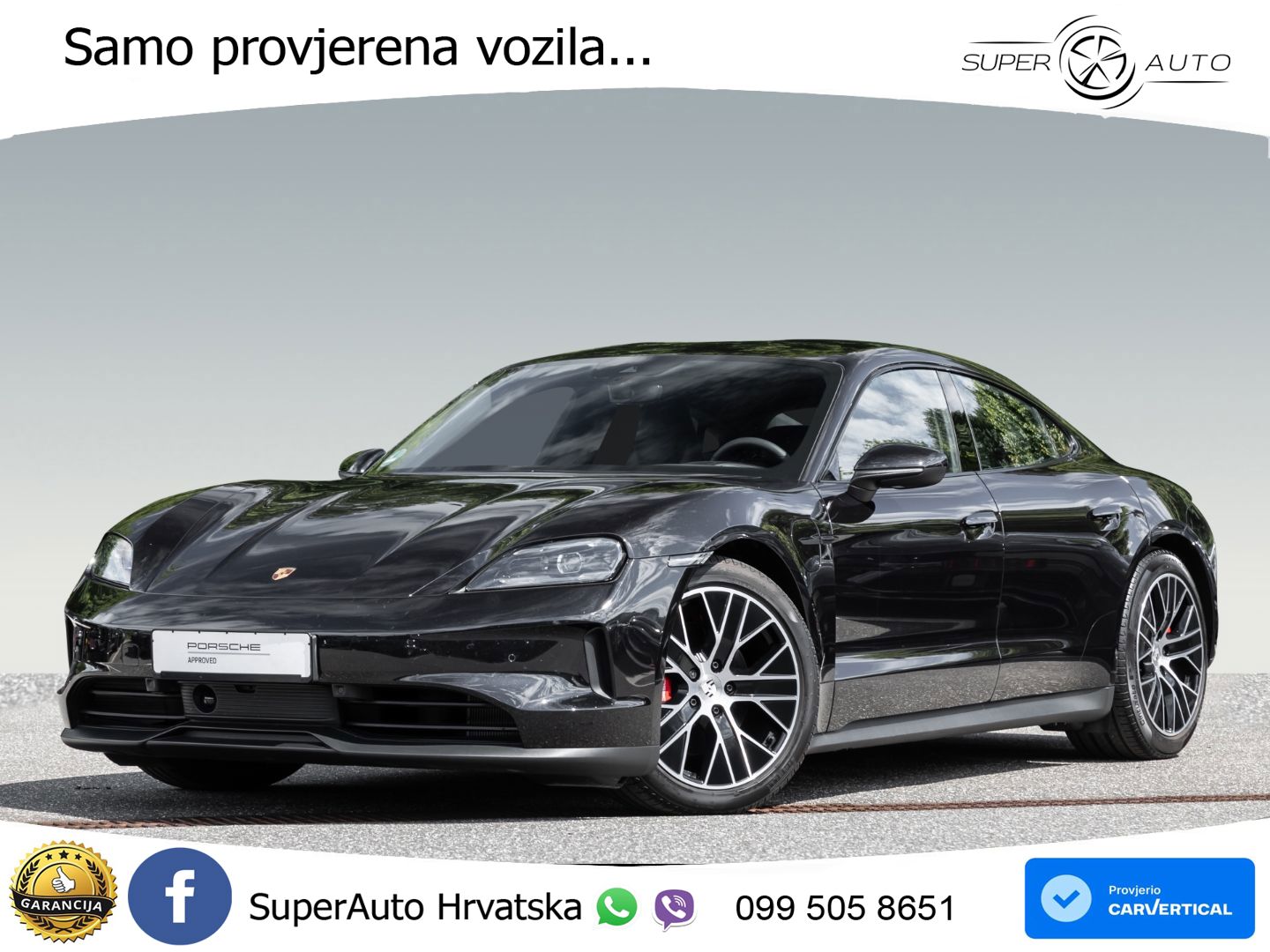 Porsche Taycan 4S 105 kWh (598 KS)