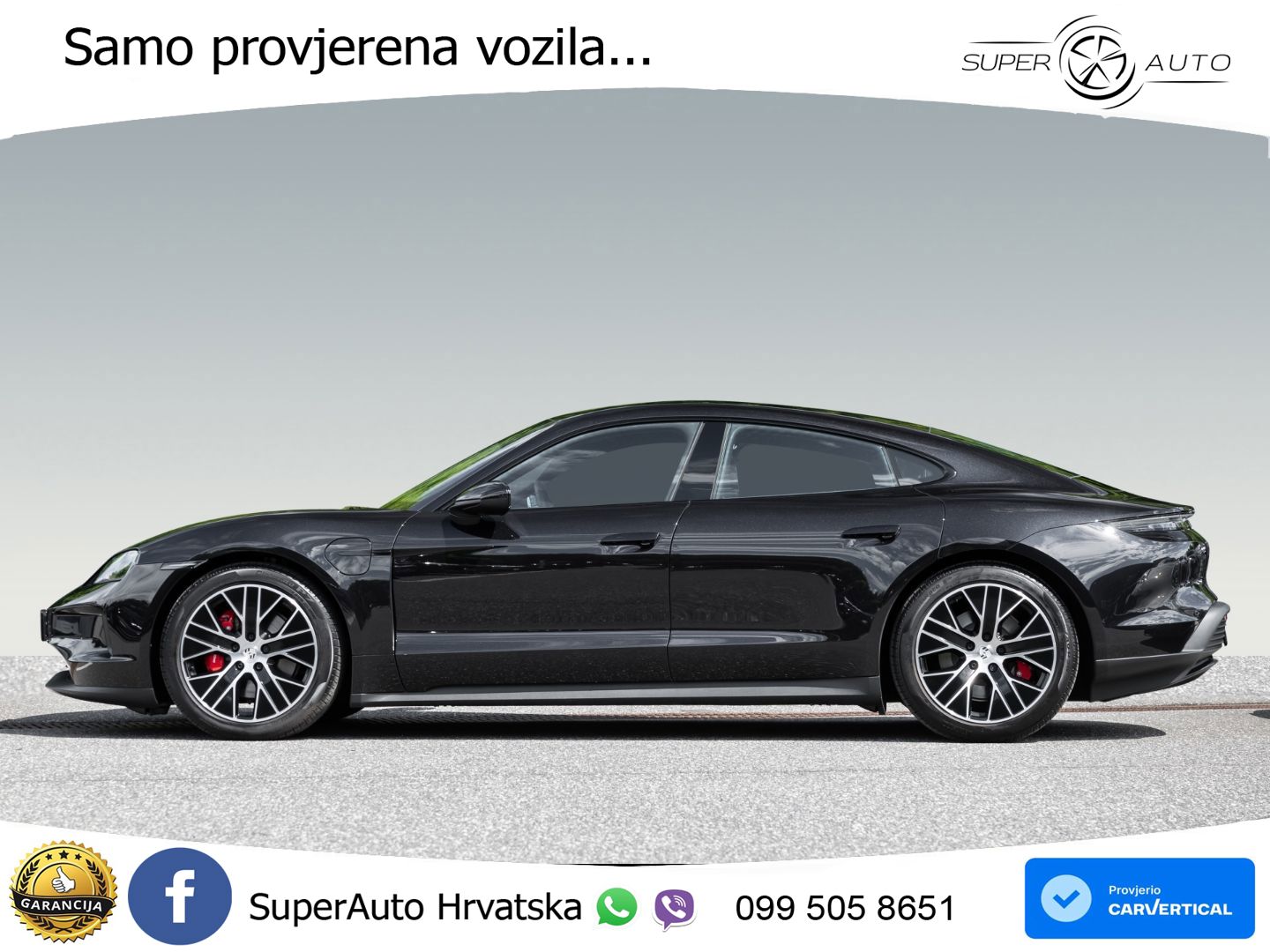 Porsche Taycan 4S 105 kWh (598 KS)
