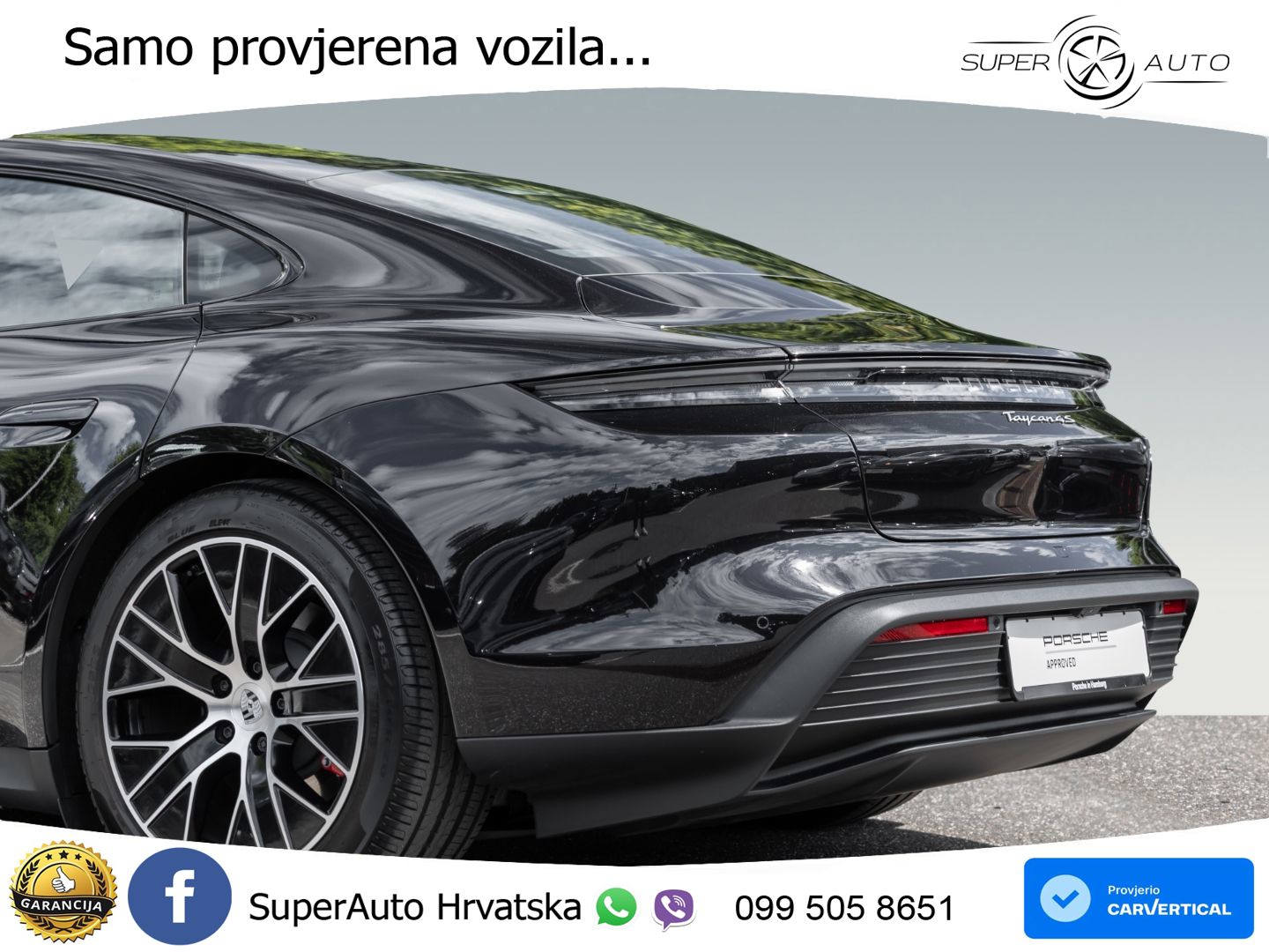 Porsche Taycan 4S 105 kWh (598 KS)