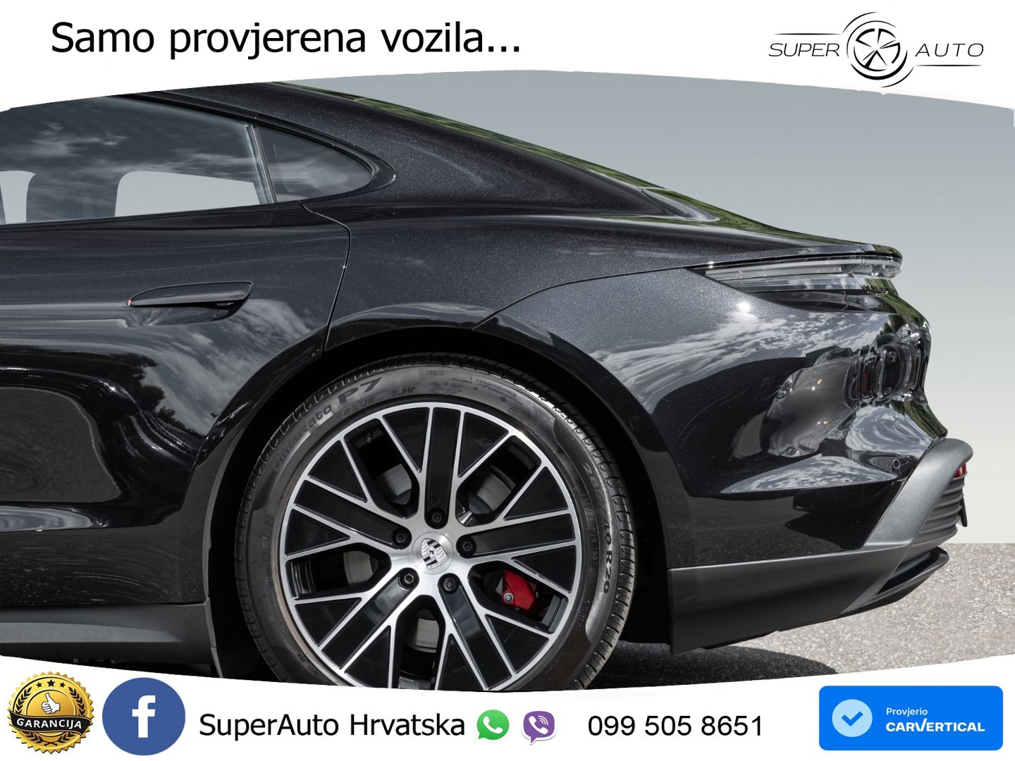 Porsche Taycan 4S 105 kWh (598 KS)