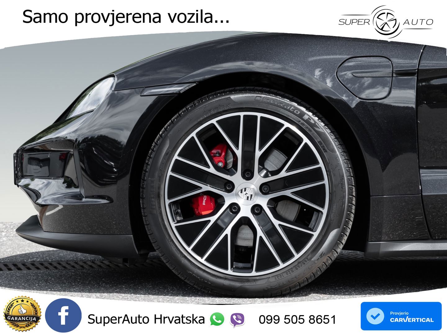 Porsche Taycan 4S 105 kWh (598 KS)
