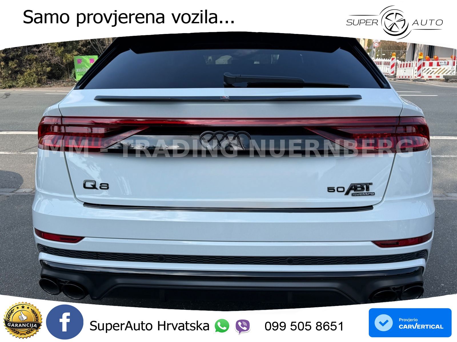 Audi Q8 50 TDI V6 (286 KS) quattro Tiptronic