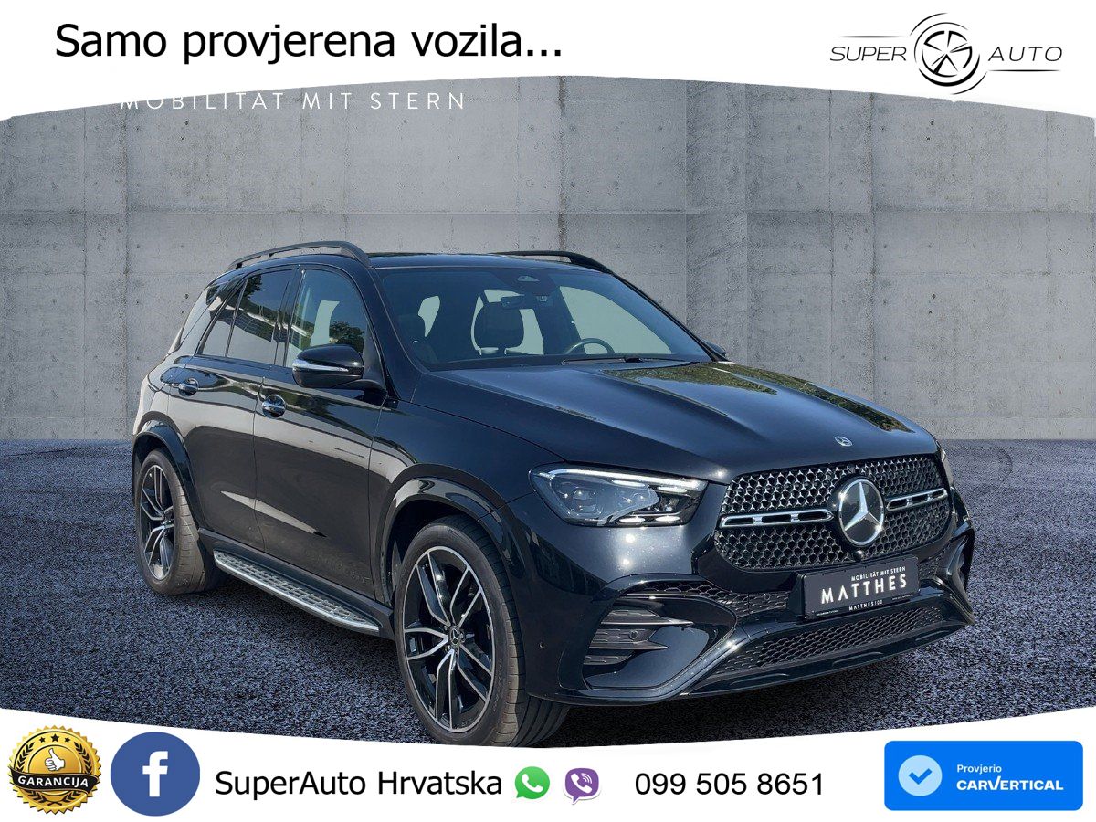 Mercedes GLE 450d (367 KS) EQ Boost 4MATIC 9G-TRONIC AMG LED+GR SJED+ACC