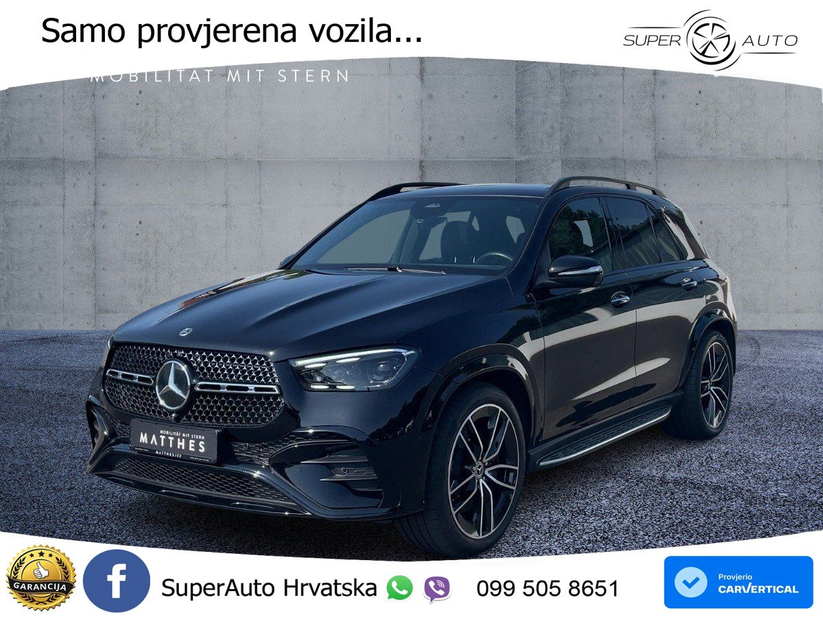 Mercedes GLE 450d (367 KS) EQ Boost 4MATIC 9G-TRONIC AMG LED+GR SJED+ACC