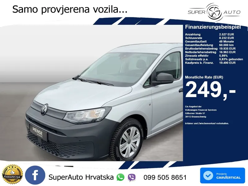VW Caddy 102 KS