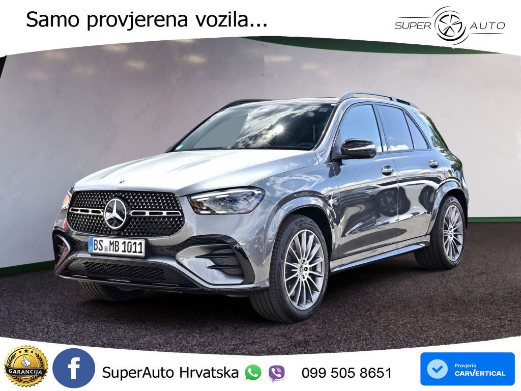 Mercedes GLE 450d (367 KS) EQ Boost 4MATIC 9G-TRONIC AMG LED+GR SJED+ACC