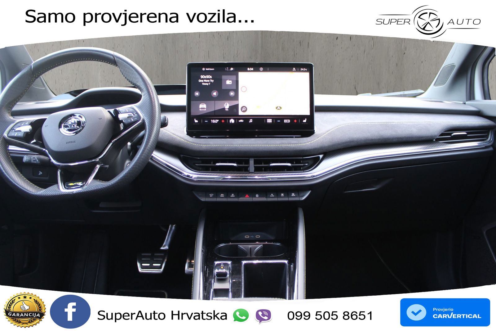 Škoda Enyaq Coupe iV RS 82 kWh (299 KS) AWD Lounge LED+GR SJED+ACC