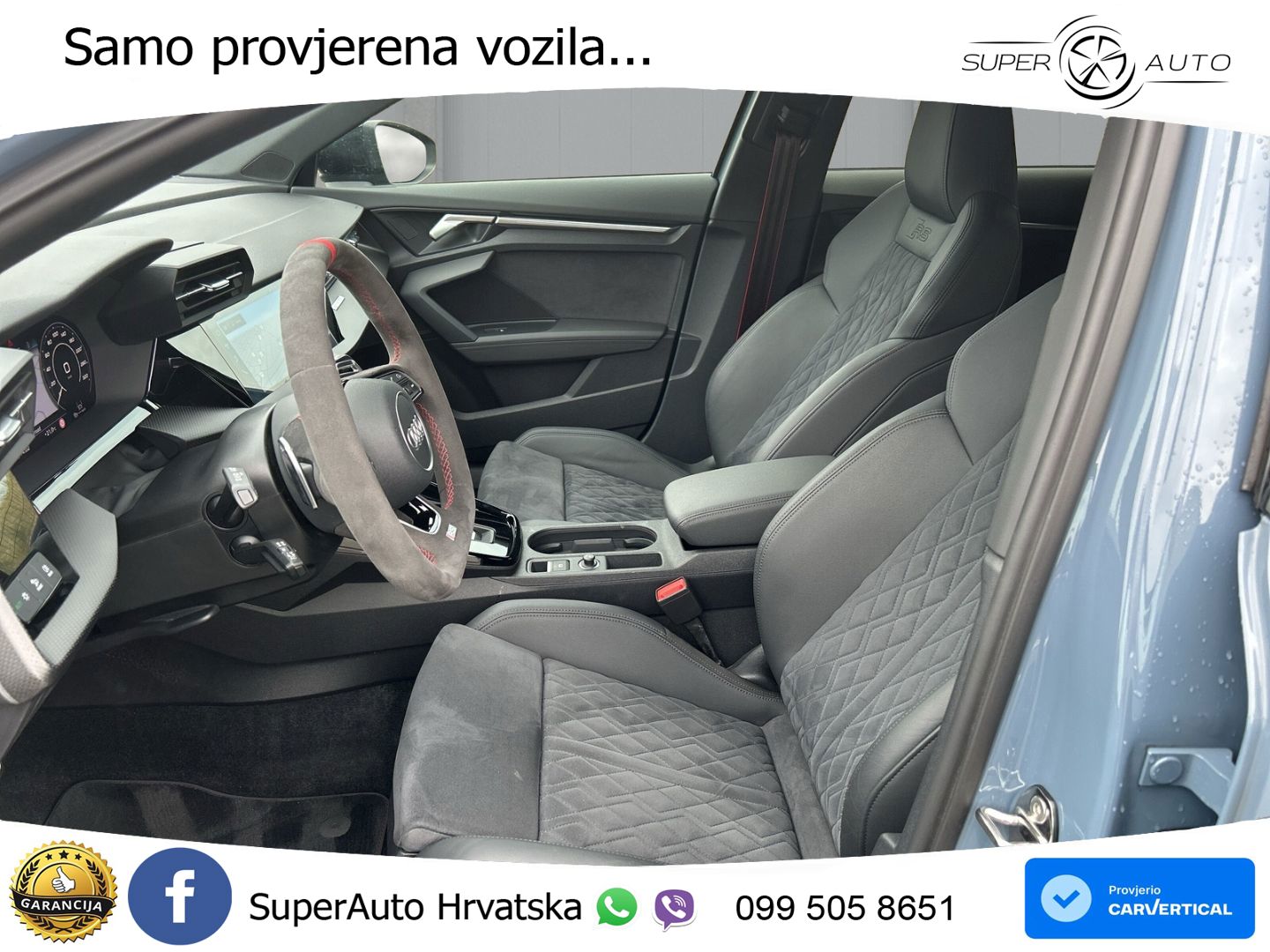 Audi RS3 Sportback 2.5 TFSI (400 KS) quattro S tronic LED+GR SJED+ACC