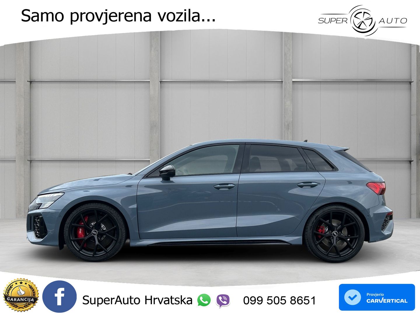 Audi RS3 Sportback 2.5 TFSI (400 KS) quattro S tronic LED+GR SJED+ACC