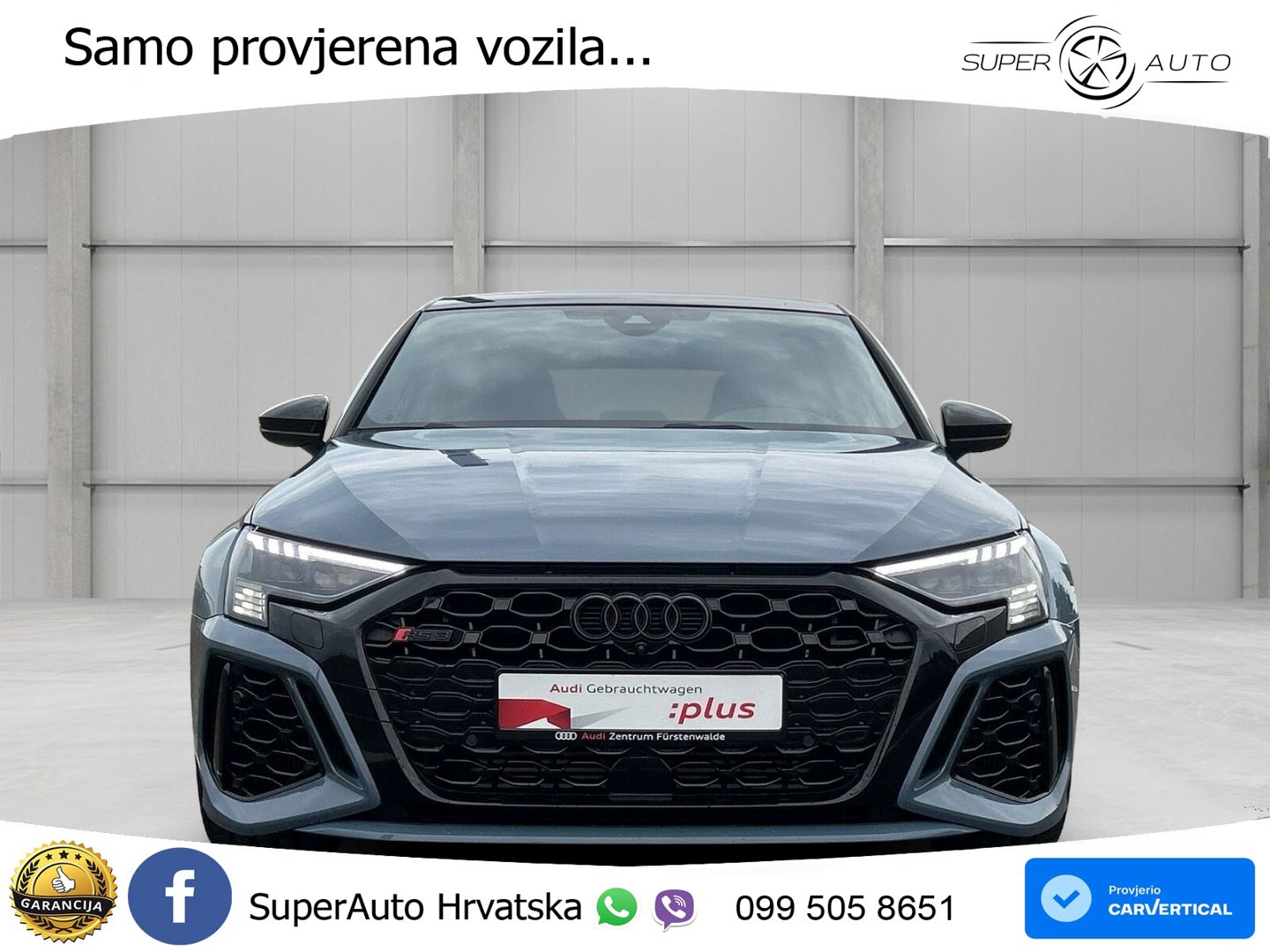 Audi RS3 Sportback 2.5 TFSI (400 KS) quattro S tronic LED+GR SJED+ACC