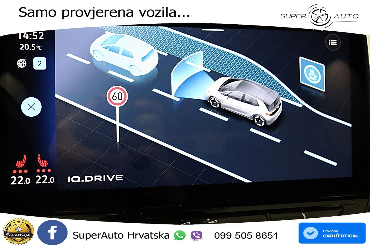 Volkswagen ID.3 Pro 62 kWh (204 KS) LED+GR SJED+ACC
