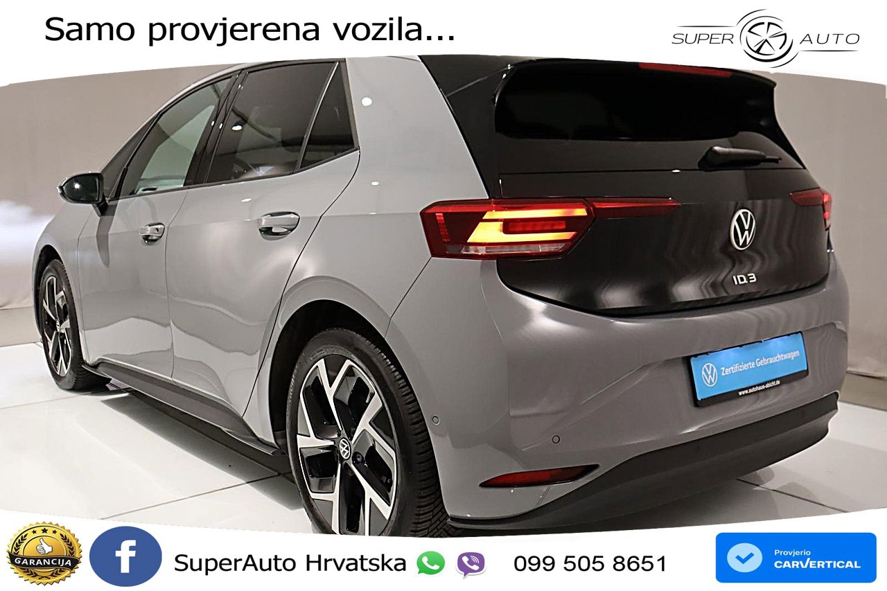 Volkswagen ID.3 Pro 62 kWh (204 KS) LED+GR SJED+ACC