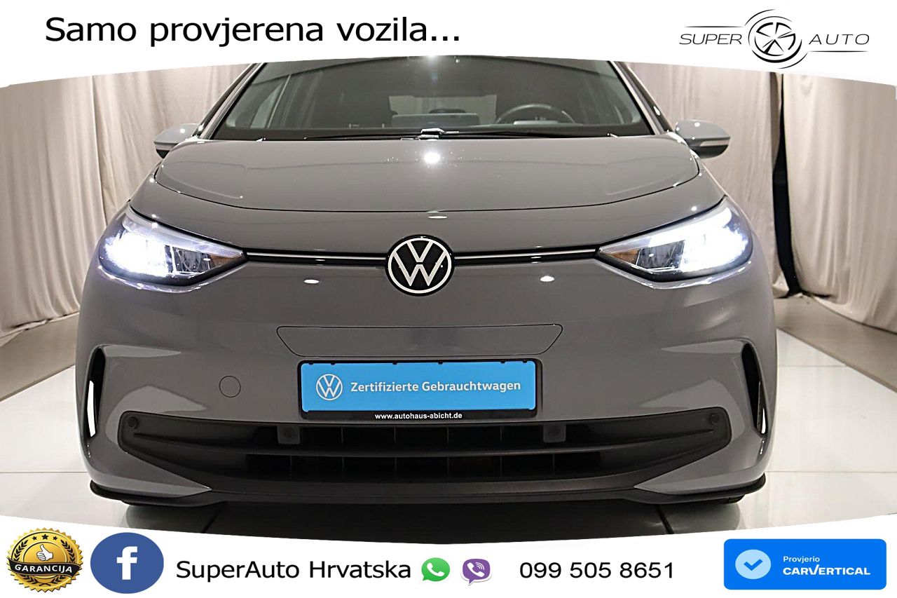 Volkswagen ID.3 Pro 62 kWh (204 KS) LED+GR SJED+ACC