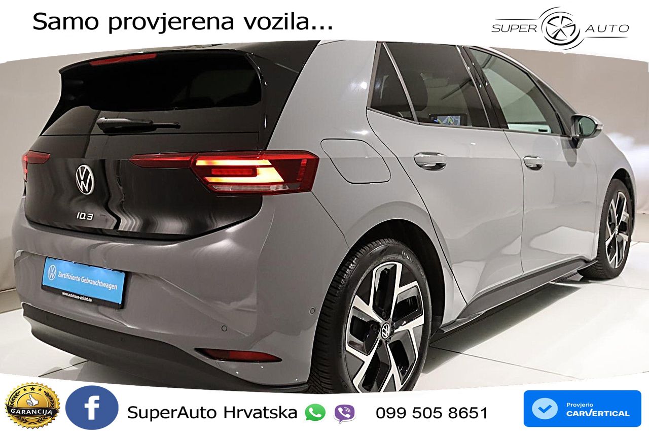 Volkswagen ID.3 Pro 62 kWh (204 KS) LED+GR SJED+ACC