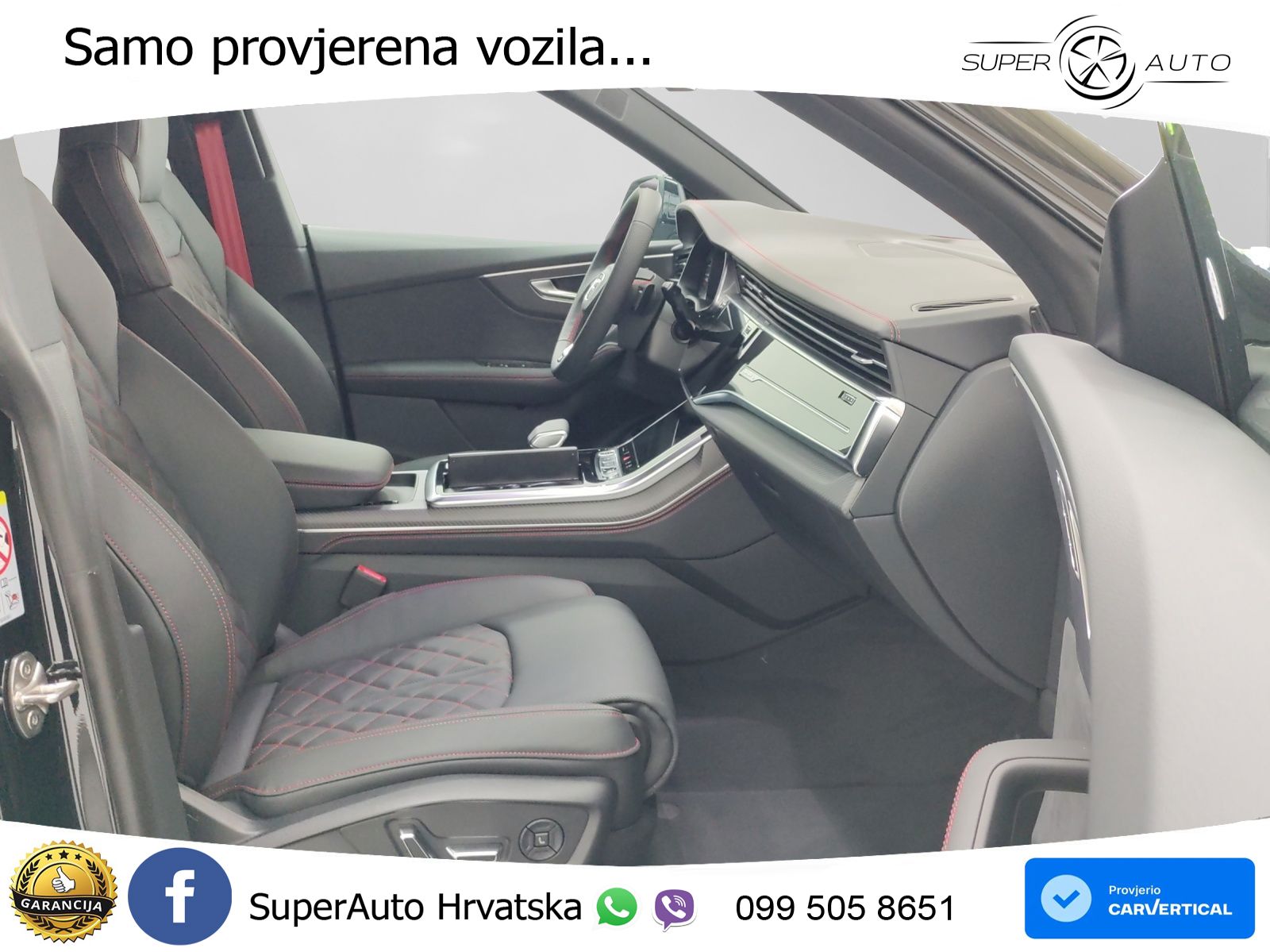 Audi Q8 55 TFSIe V6 (394 KS) quattro Tiptronic 2x S line LED+GR SJED+ACC