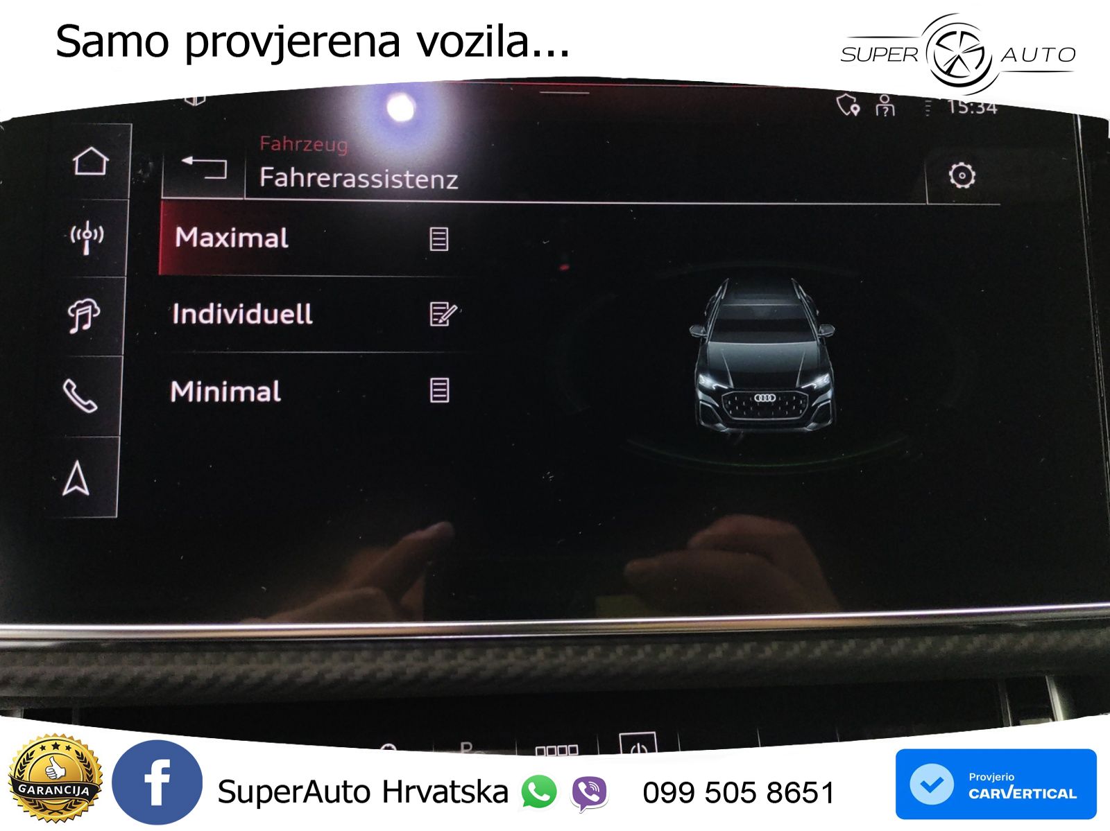 Audi Q8 55 TFSIe V6 (394 KS) quattro Tiptronic 2x S line LED+GR SJED+ACC