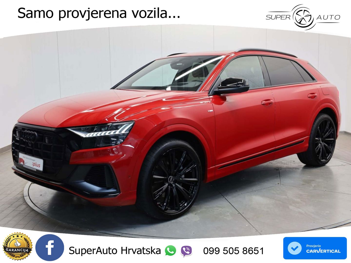 Audi Q8 55 TFSIe V6 (381 KS) quattro tiptronic