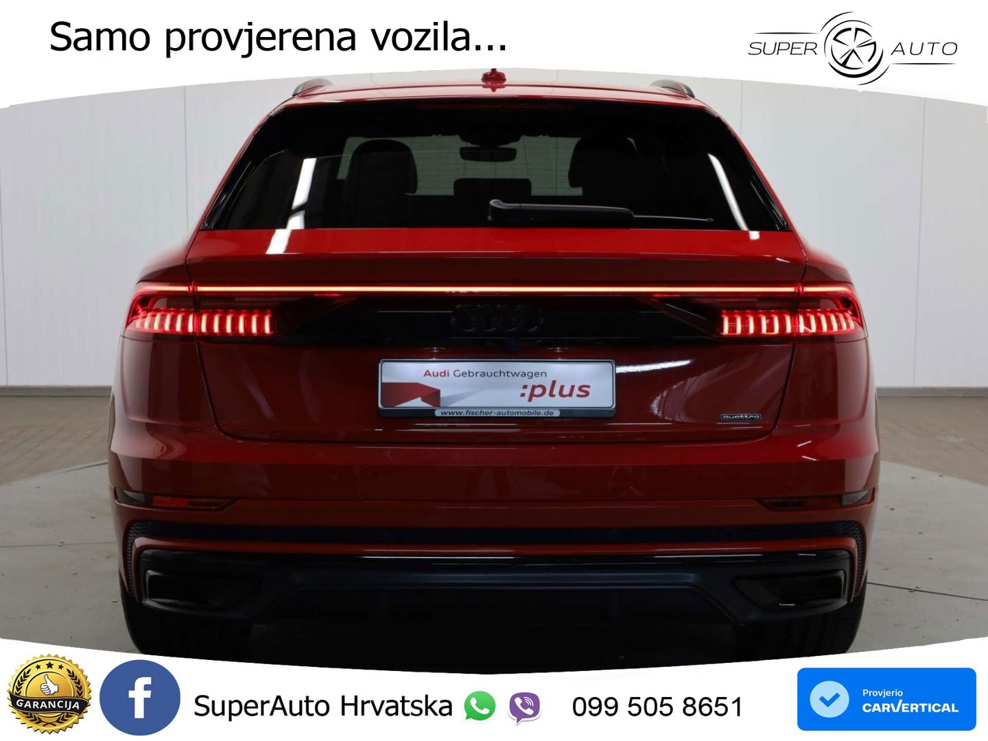 Audi Q8 55 TFSIe V6 (381 KS) quattro tiptronic