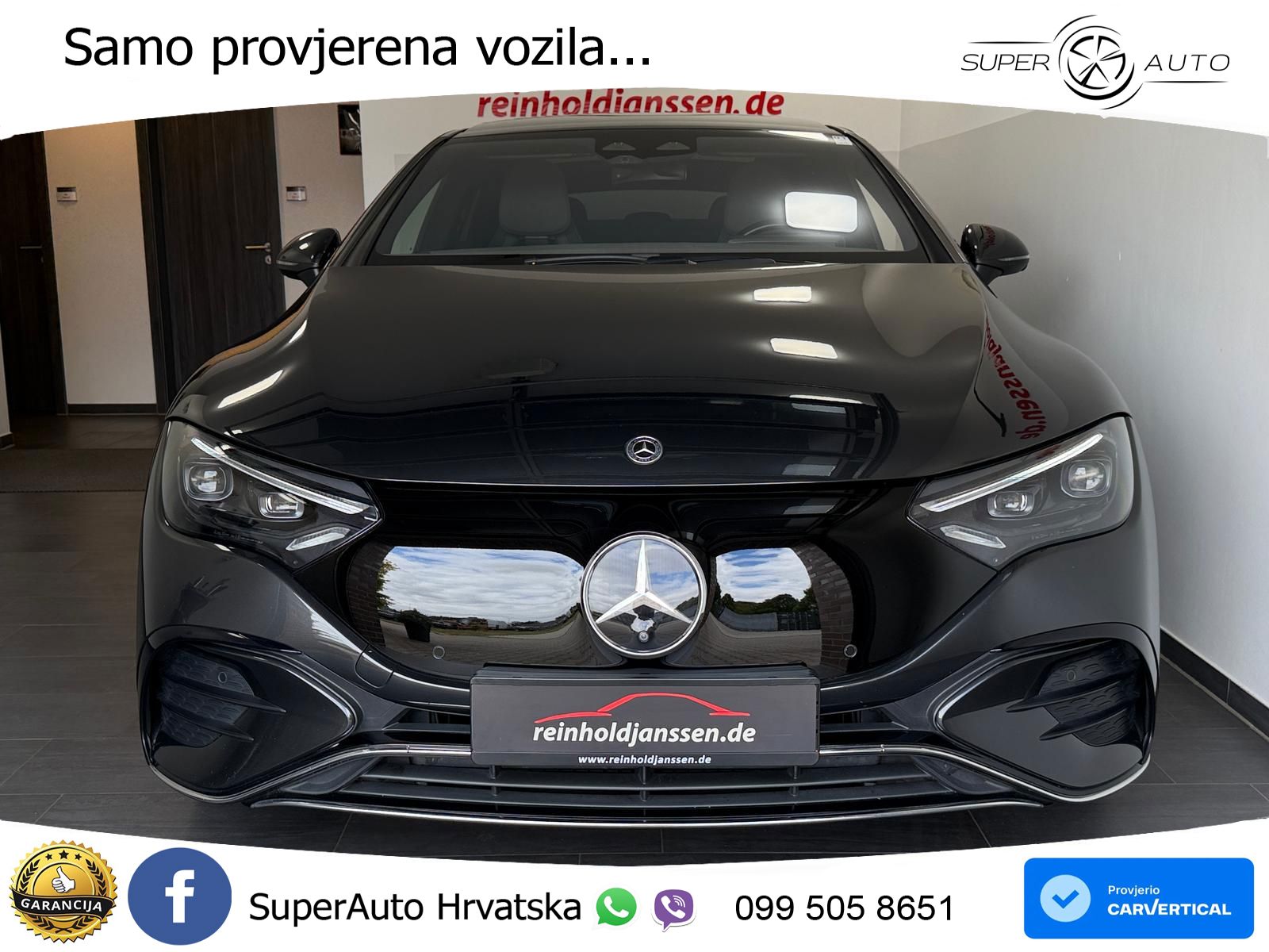 Mercedes EQE 500 100 kWh (408 KS) 4MATIC AMG ACC+GR SJED+360+PANO