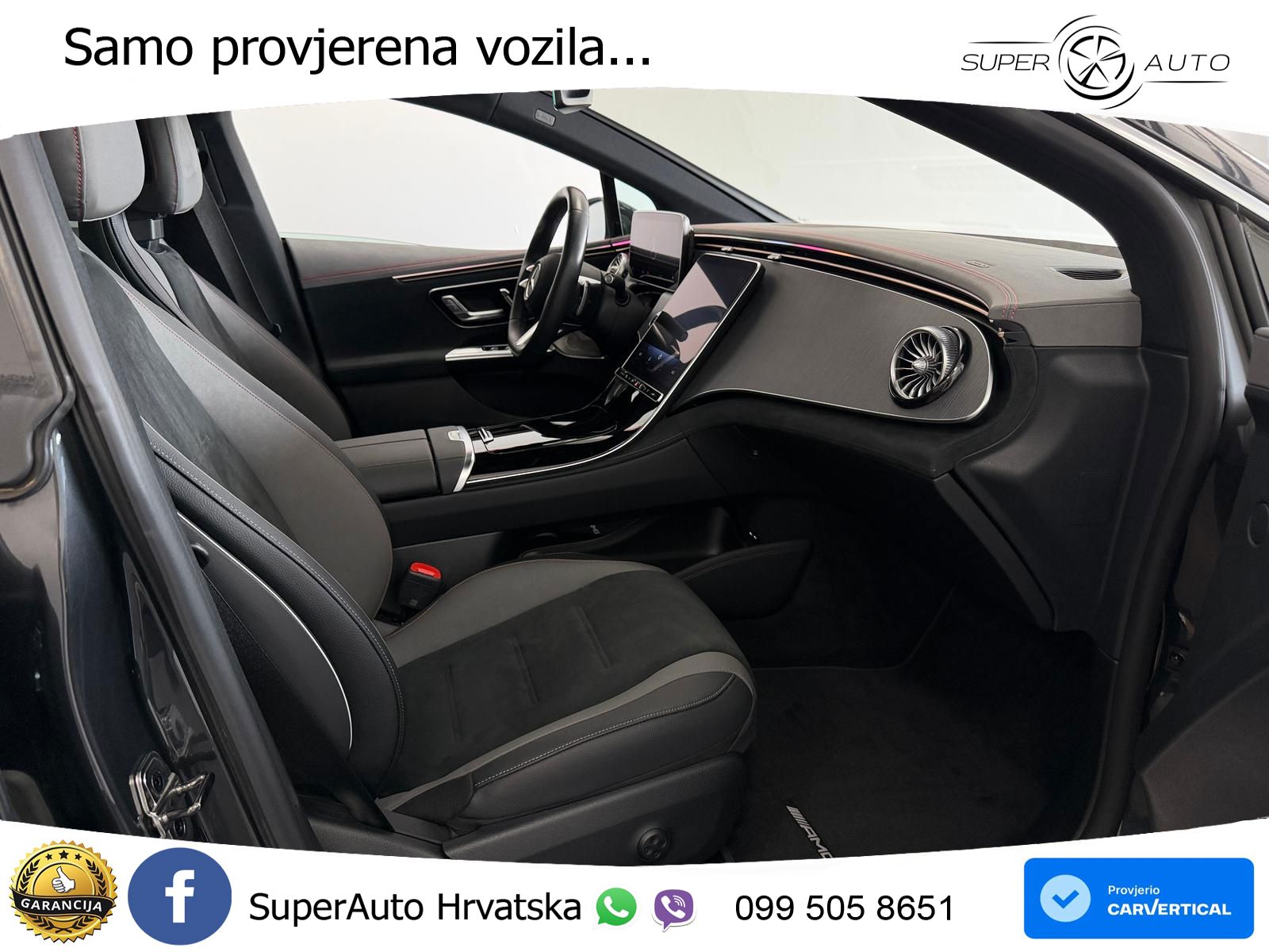 Mercedes EQE 500 100 kWh (408 KS) 4MATIC AMG ACC+GR SJED+360+PANO