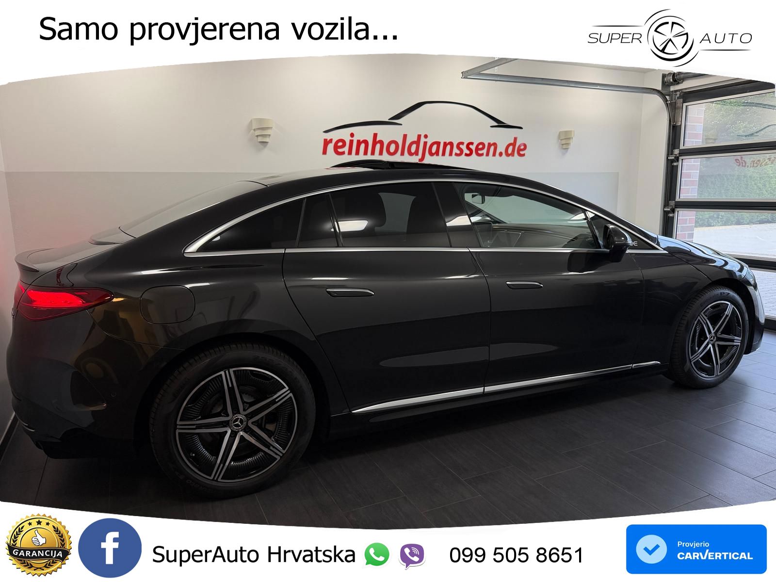 Mercedes EQE 500 100 kWh (408 KS) 4MATIC AMG ACC+GR SJED+360+PANO