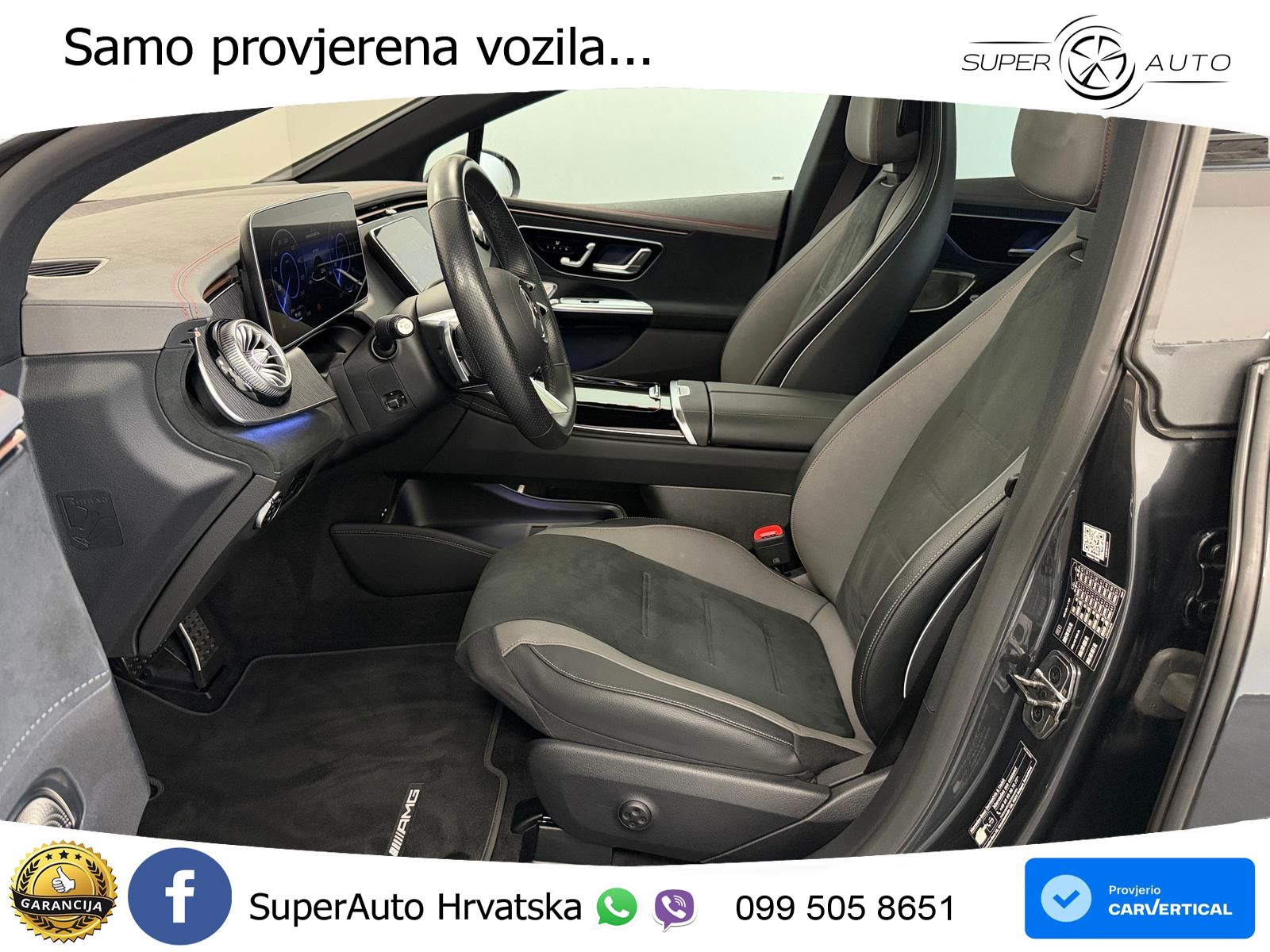Mercedes EQE 500 100 kWh (408 KS) 4MATIC AMG ACC+GR SJED+360+PANO
