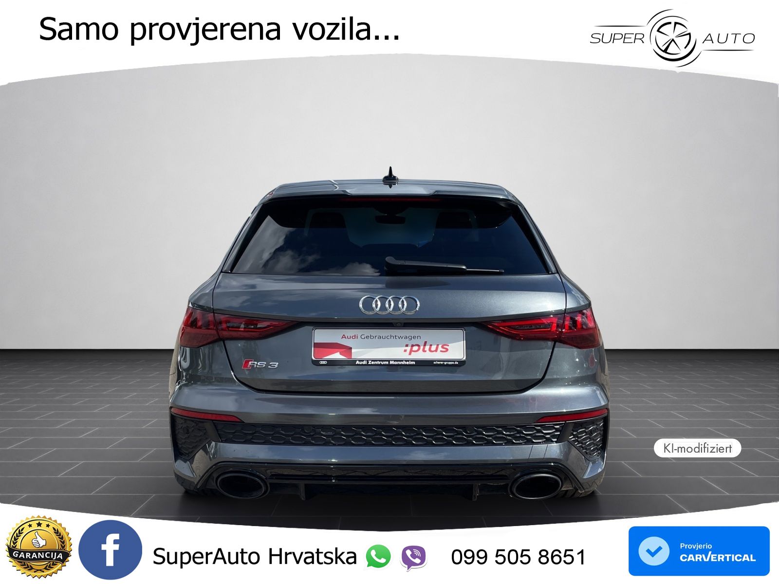 Audi RS3 Sedan 2.5 TFSI (400 KS) quattro S tronic