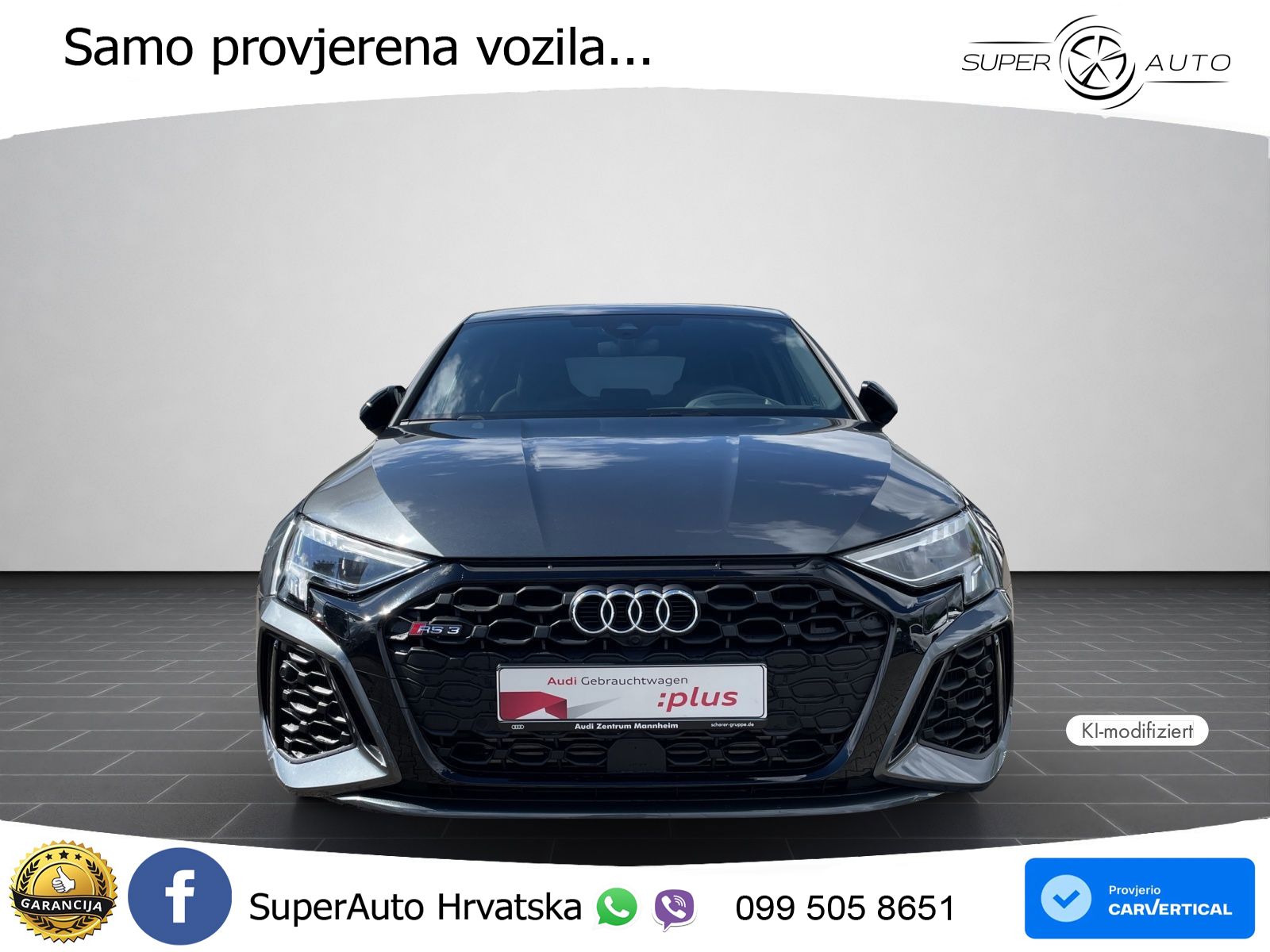 Audi RS3 Sedan 2.5 TFSI (400 KS) quattro S tronic