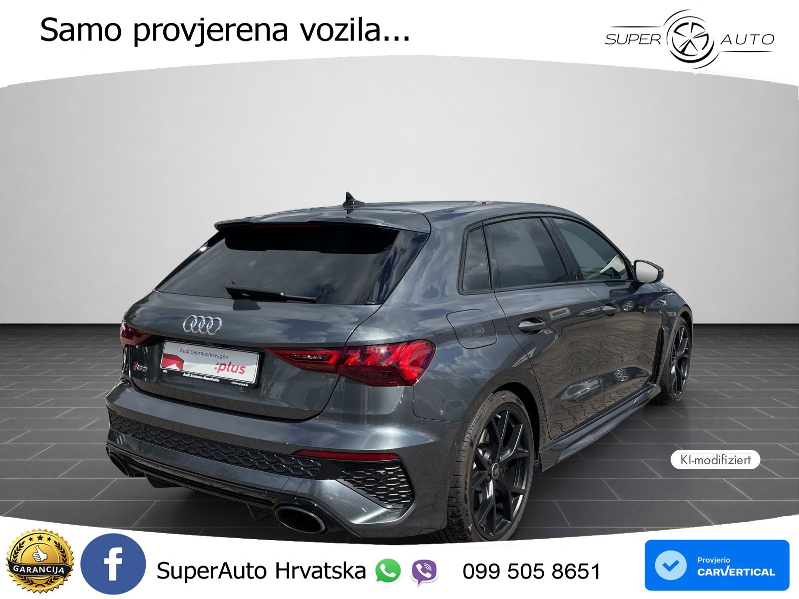 Audi RS3 Sedan 2.5 TFSI (400 KS) quattro S tronic