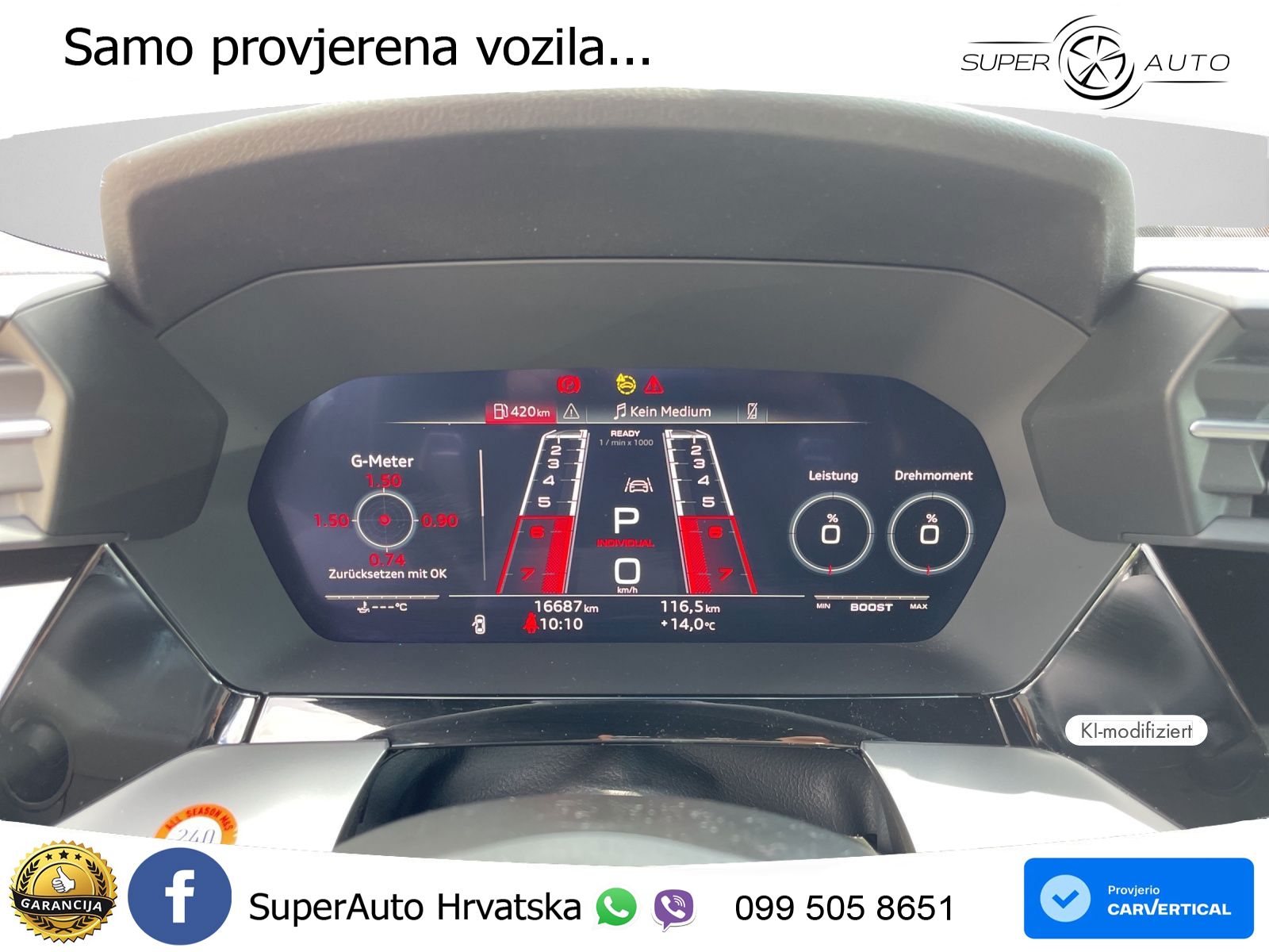 Audi RS3 Sedan 2.5 TFSI (400 KS) quattro S tronic