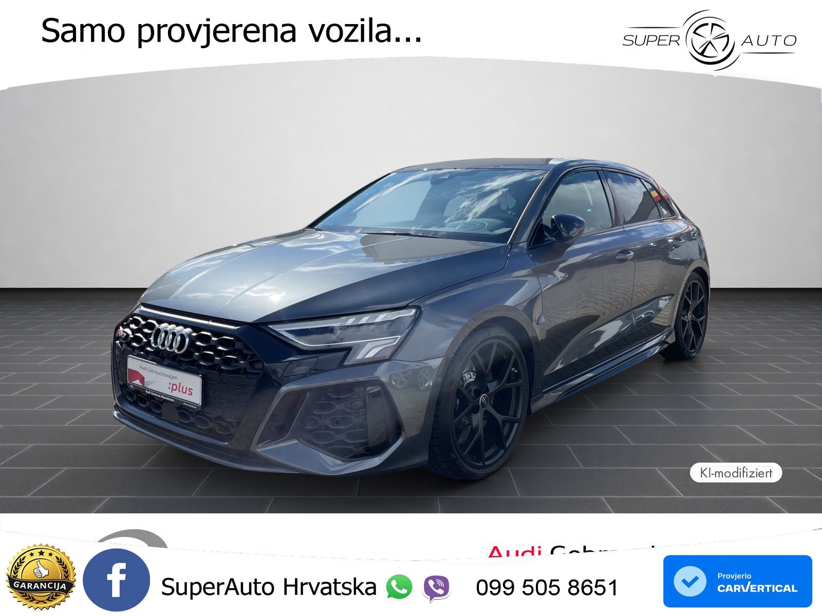 Audi RS3 Sedan 2.5 TFSI (400 KS) quattro S tronic