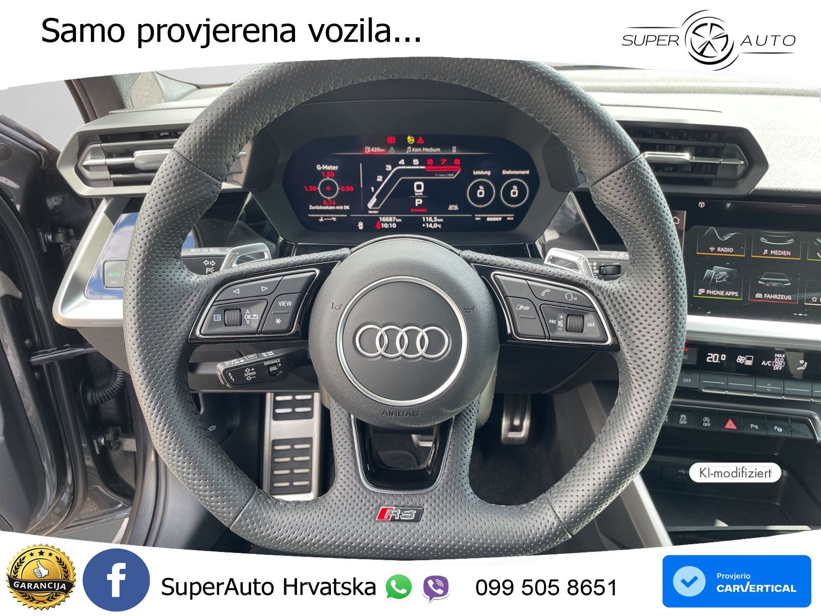 Audi RS3 Sedan 2.5 TFSI (400 KS) quattro S tronic