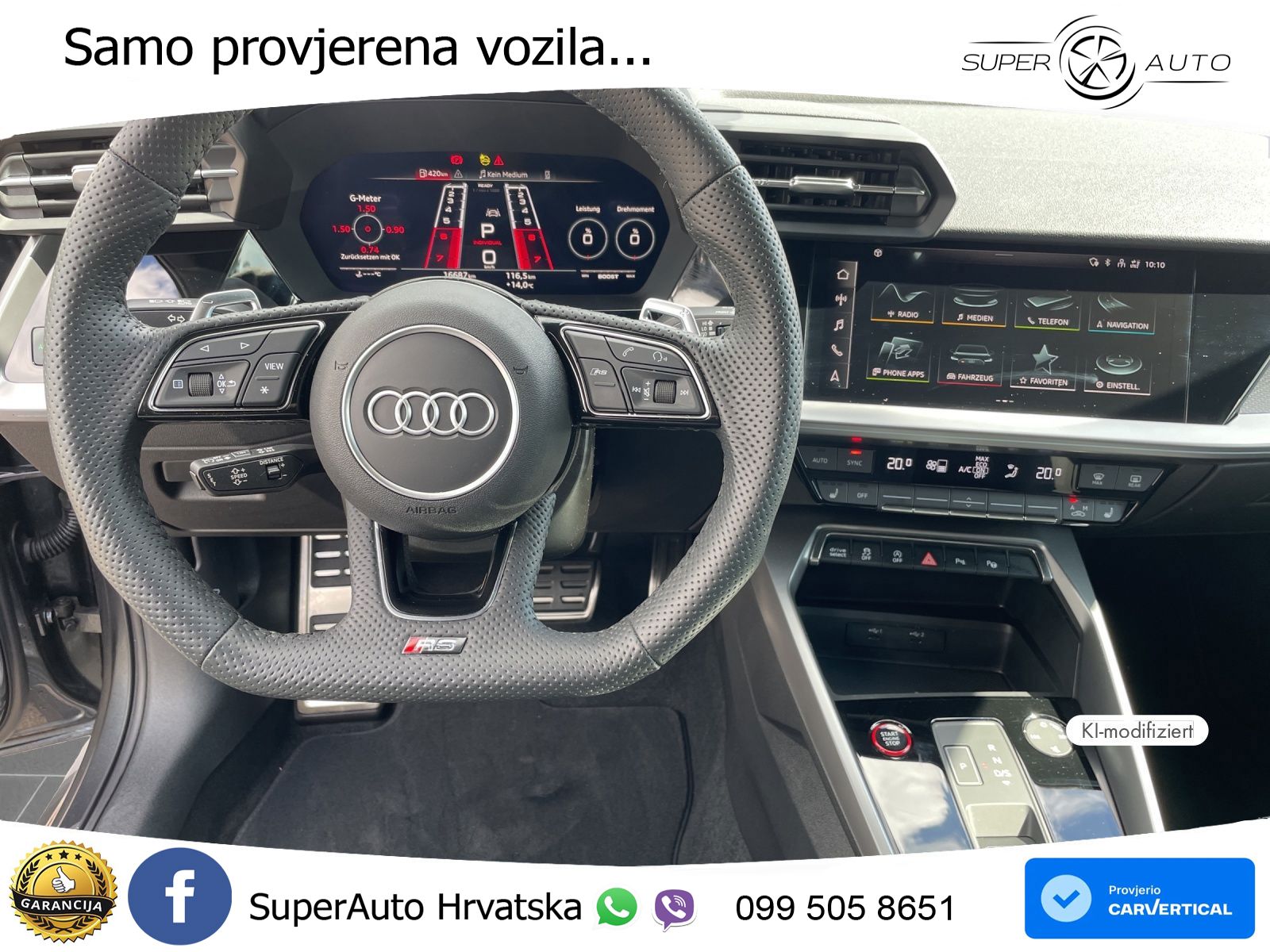 Audi RS3 Sedan 2.5 TFSI (400 KS) quattro S tronic